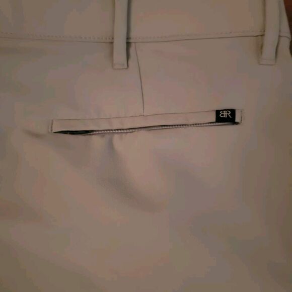 Banana Republic Tan Motion Tech Hybrid Athletic Mens Pants Size 36x32  000106 - Picture 6 of 9